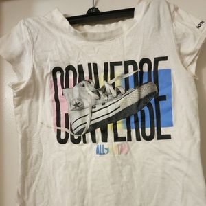 Girls Short Sleeve Converse Shirt